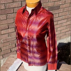 $410 NWT Craig Taylor silk blouse